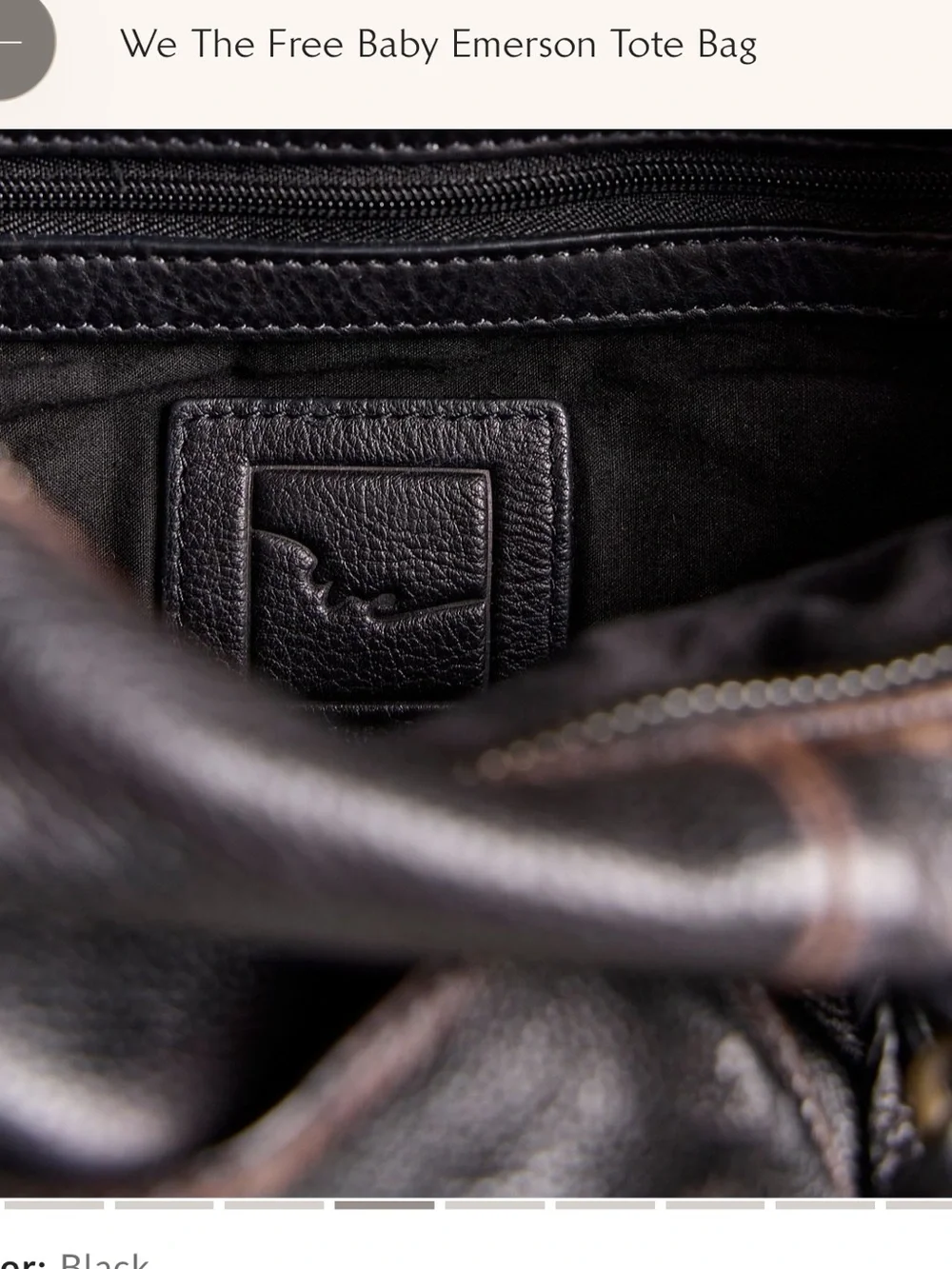We The Free baby Emerson Bag with Zip Pockets - Picture 5 of 8